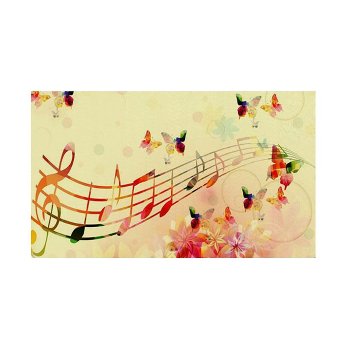 Awesome Musical Notes Cool Design Doormat Home Decor