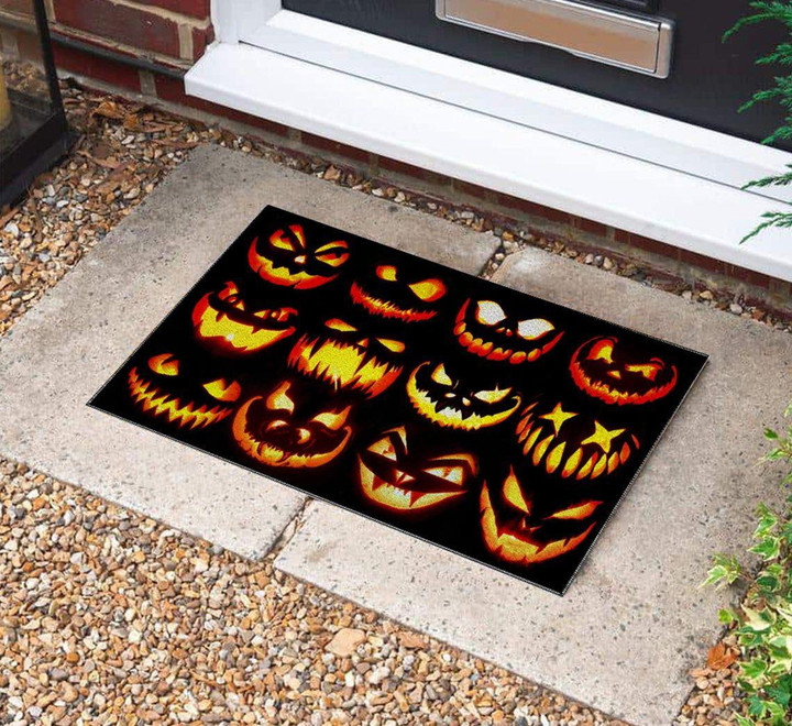 Happy Halloween Day Gift For Friend Design Doormat Home Decor