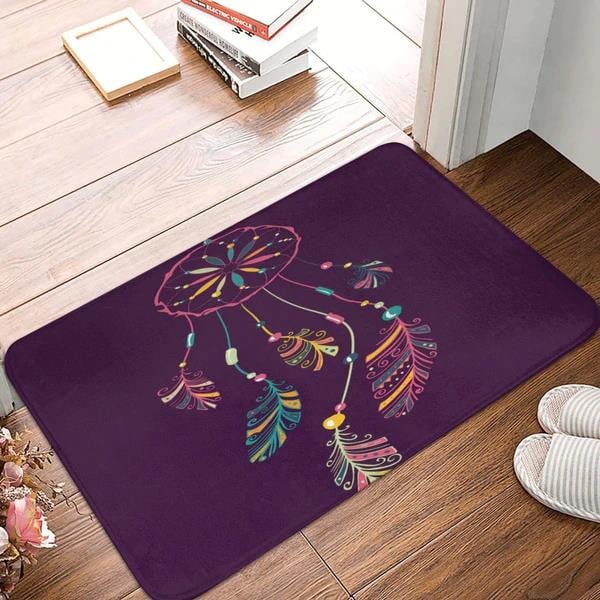 Gift For Friends Native Indian American Dream Catcher Doormat Home Decor