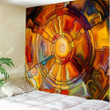 Tapestry-Indian Mandala Hippie  Bold Pattern For Bedroom Home Decor