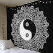Tapestry boho mandala  Bold Pattern For Bedroom Dorm Decor