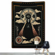 US Gothic Sun Skull Tapestry Wall Hanging Mandala Tapestry Home Decor
