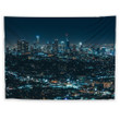 City Night Wall Hanging Tapestry Psychedelic Bedroom Home Decor