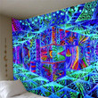 3D Psychedelic Tapestry Macrame Wall Hanging Home Decor