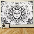 Mandala Sun Tapestry Print Wall Hanging Tapestries Bedspread Home Decor
