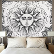 Mandala Sun Tapestry Print Wall Hanging Tapestries Bedspread Home Decor