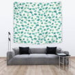 Green Ginkgo Leaves 3D Printed Tapestry Wall Decoration