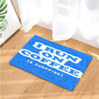 I Run On Coffe Pink Nation Doormats Waterproof Easy Clean For Indoor & Outdoor