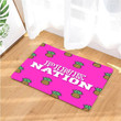 Pineapple Pink Nation Pattern Doormats Waterproof Easy Clean For Indoor & Outdoor