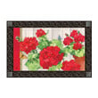 Ladies In Red And Butterfly Non-Slip Printed Doormat Home Decor Gift