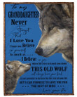To My Granddaughter I Can Promise To Love You For The Rest Of Mine Gifts From Pa Fleece Blanket