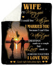 Love Made Us Forever Together Gifts For Wife Fleece Blanket
