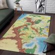 World Of Greyhawk Dungeons Dragons Map Printed Area Rugs Home Decor