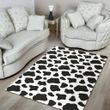 Cow Skin Pattern Area Rug Bold Patterns Tasteful Style Home Decor