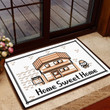 Game Home Sweet Home Printed Doormat Home Decor