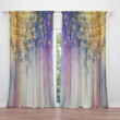 Lavender Nights Boho Chic Sheer and Window Curtains