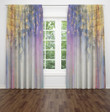 Lavender Nights Boho Chic Sheer and Window Curtains