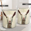 Cute Goat Smiley Face Printed Laundry Basket