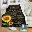 Blanket Gift For Amazing Danielle Follow Your Dream