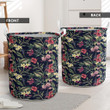 Tropical Flower Laundry Basket