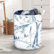 My Life Is All Skiing Snow Mountain Laundry Basket