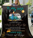 Camping Blanket Giving Wife I Find You Sooner And Love You Longer