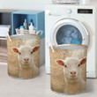 Cute Sheep Face Animal Gift Laundry Basket