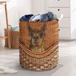 Alpaca Rattan Texture Laundry Basket