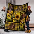Dachshund Dog Sunflower Yellow Plaid For Dog Lovers Fleece Blanket