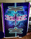 Dragonfly Magical Design Gift For Dragonfly Lovers Blanket