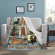 3d Dachshund Doxie Wiener Gift For Dog Lovers Fleece Blanket