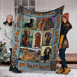 3d Dachshund Doxie Wiener Gift For Dog Lovers Fleece Blanket