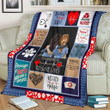 It's A Beautiful Day To Save Lifes Nurse Fleece Blanket