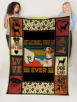 Best Jack Russell Terrier Dad Ever Jack Russell Terrier Dog Paw Fleece Blanket