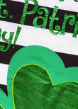 Strpies Impressive Shamrock Happy St. Patrick's Day Printed Garden Flag
