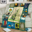 And Into The Forest I Go To Lose My Mind Fleece Blanket