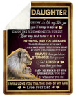 Best Gift For Daughter Remember Your Way Back Home Sherpa Blanket