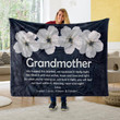 Custom Name Fleece Blanket With Kids Names Gift For Grandmother