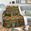 Native American Horse Western Pattern Soft Fleece Blanket