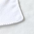 Frog Footprints On White Printed Hooded Towel