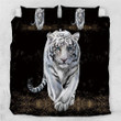 White Tiger Duvet Cover Bedding Set