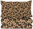 Brown Leopard Pelt Duvet Cover Bedding Set