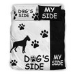 Boxer Dog's Side My Side Duvet Cover Bedding Set