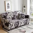 Alec Abstract Floral Art Pattern Sofa Couch Cover