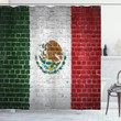 Latina Country Flag Shower Curtain Home Decor