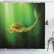 Mermaid With Fish Tail Shower Curtain Home Decor