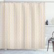 Swirls Baroque Style Pattern Shower Curtain Home Decor