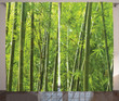 Exotic Tropical Bamboo Window Curtain Door Curtain