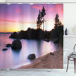 Landscape Lake Tahoe Scenery Shower Curtain Home Decor