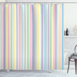Striped Classic Pattern Colorful Pattern Printed Shower Curtain